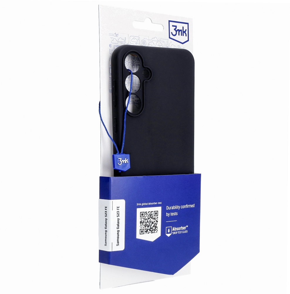 Etui matowe 3mk Matt Case do Samsung Galaxy S23 FE 5G, czarne.